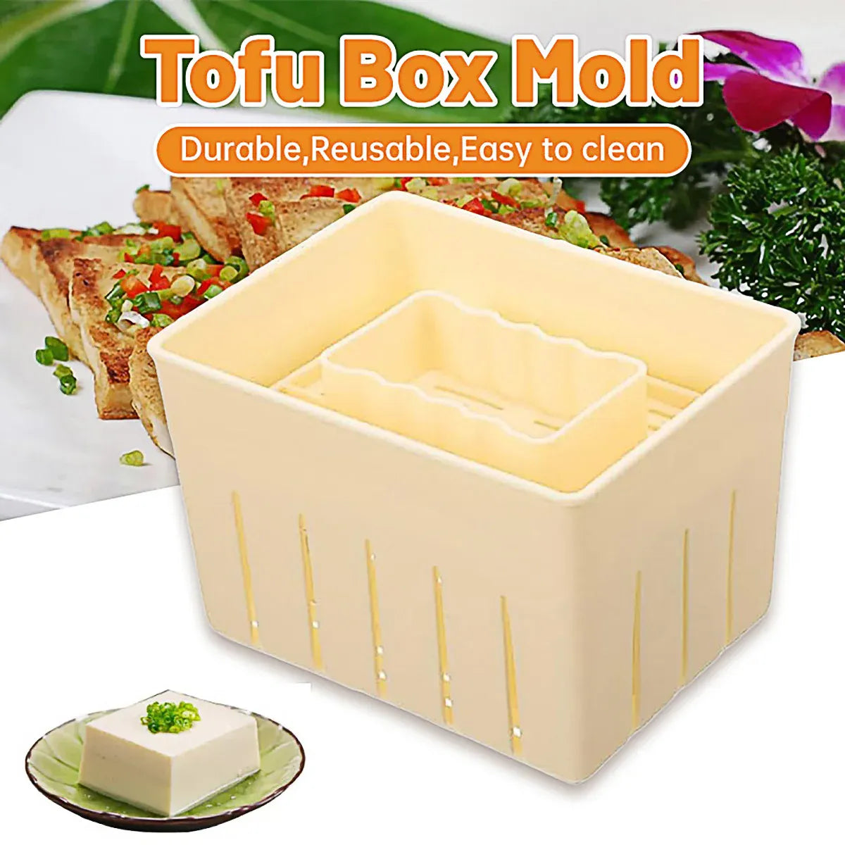 Soy Maker DIY Kit Pressing Mould Tofu Tool Press Mold Kitchen Homemade Cheese